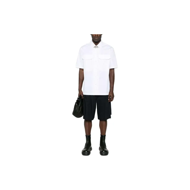 JIL SANDER Short sleeve Cotton Shirt-1