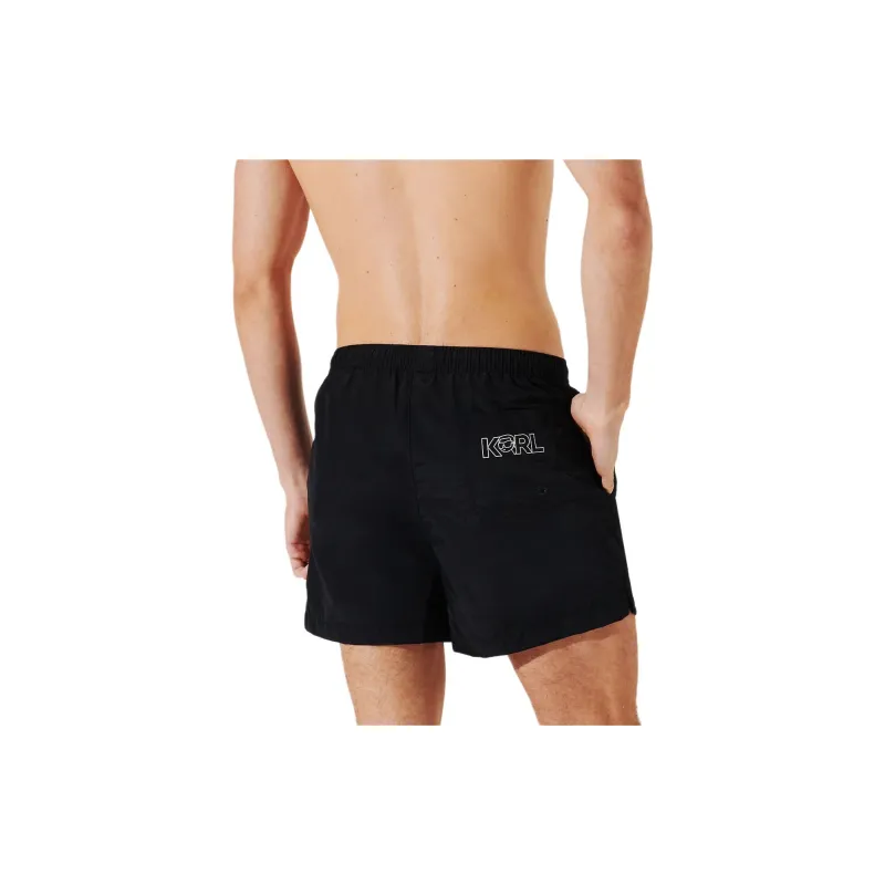 KARL LAGERFELD / Karl Lagerfeld Jeans Ikon Swim Shorts-2