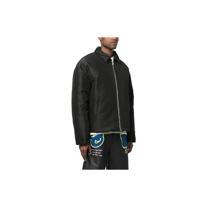 HERON PRESTON Security Logo-patch Jacket-3