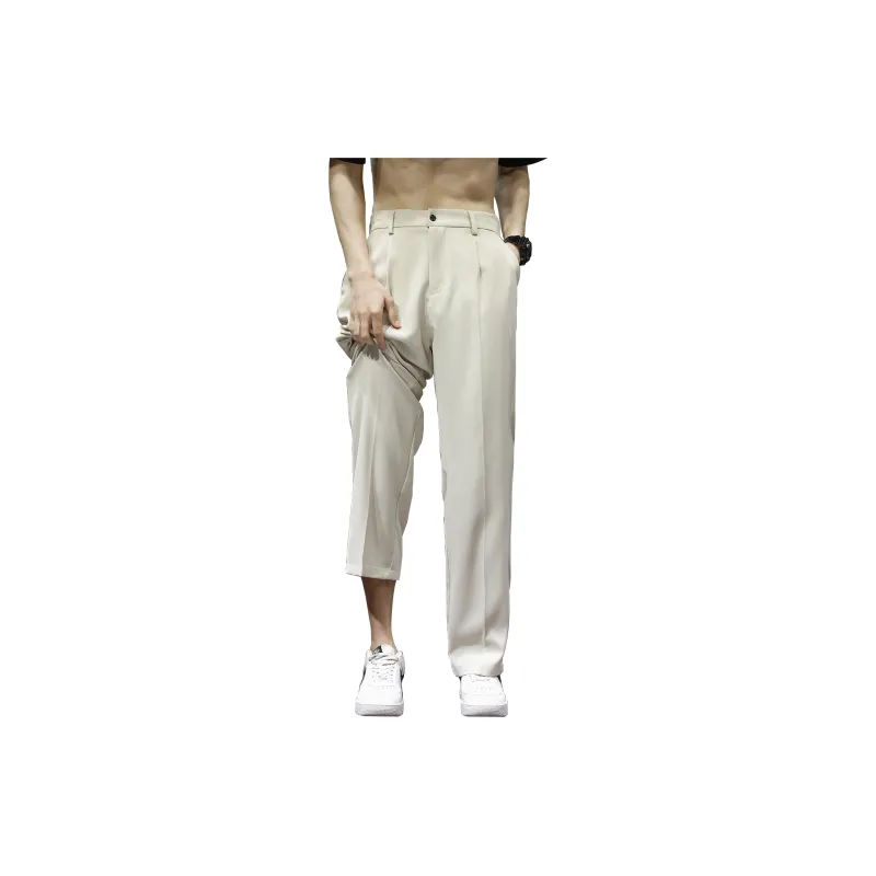 TEN MIRO Casual Pants Unisex Black-11