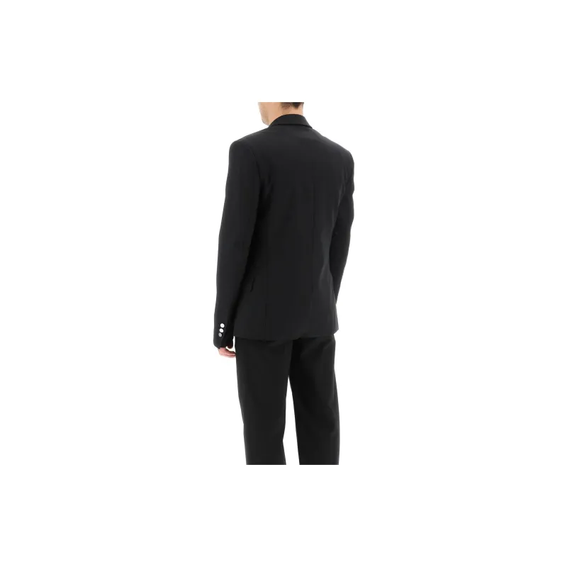 BALMAIN Embossed Button Long Sleeved Jacket-3