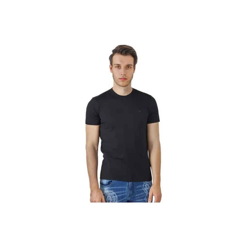 EMPORIO ARMANI T Shirts Men Black-5