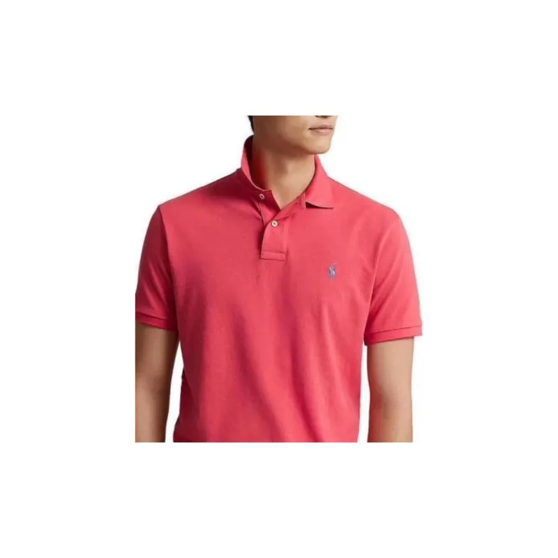 Polo Ralph Lauren FW23 Polo Shirt Men's Light Pink-4