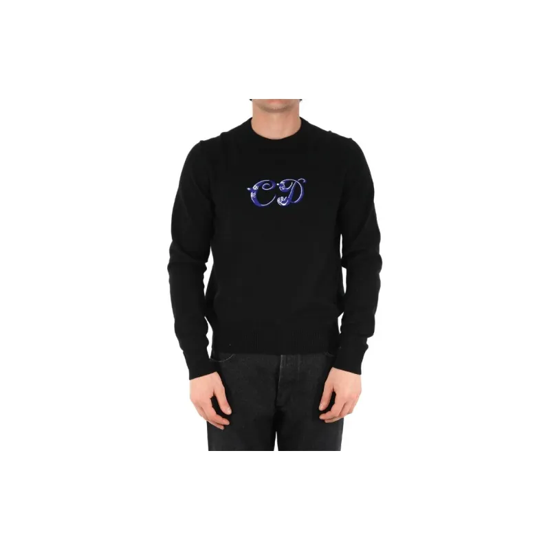DIOR Quarterly New Products Sweaters Men Black-2