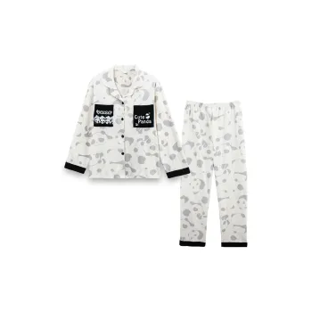Sleeping Beauty Pajama Set Women's Black