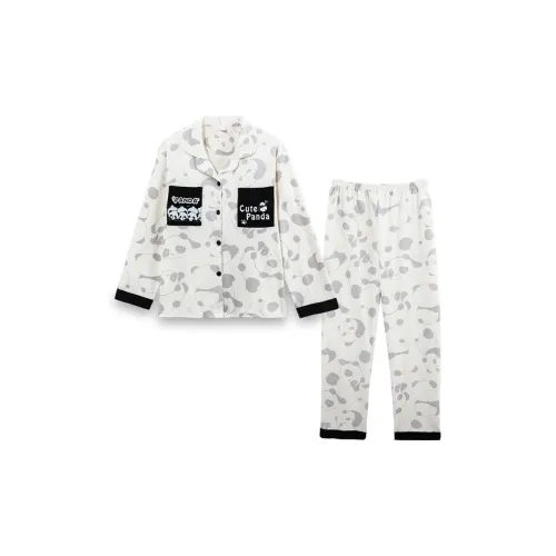 Sleeping Beauty Pajama Set Women's Black