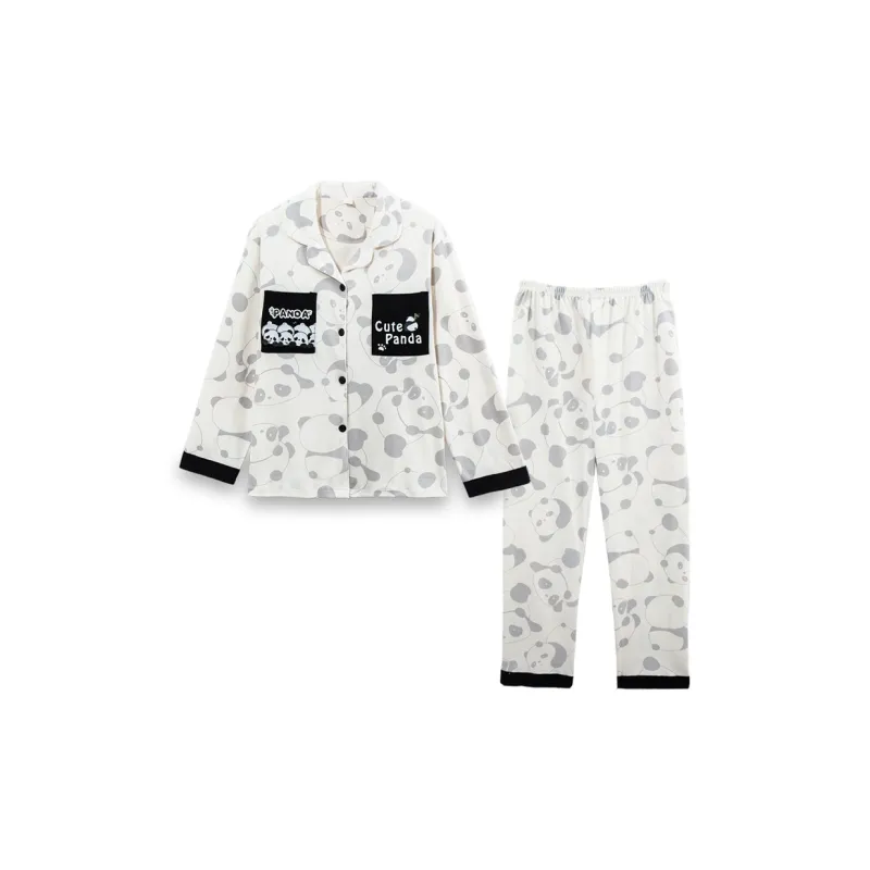 Sleeping Beauty Pajama Set Women's Black-0