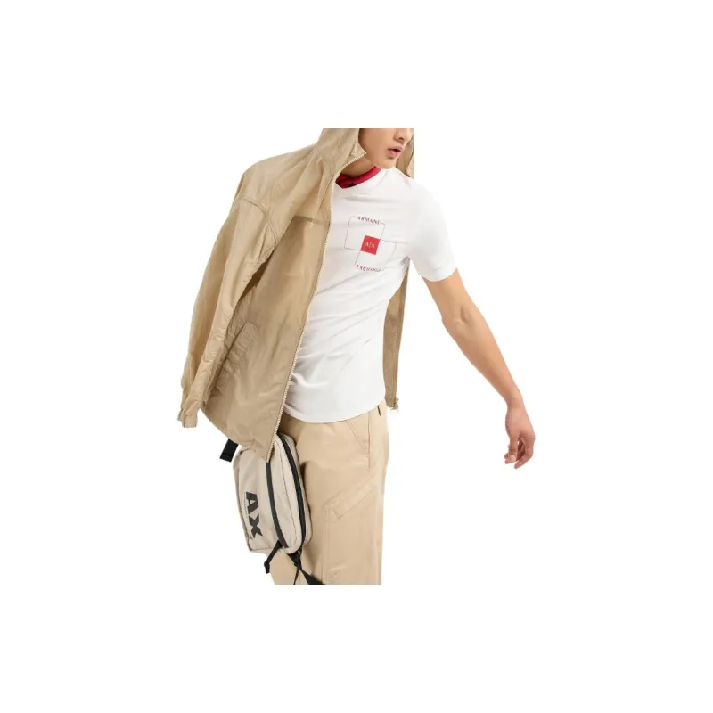 ARMANI EXCHANGE SS24 T Shirt Men's White-4