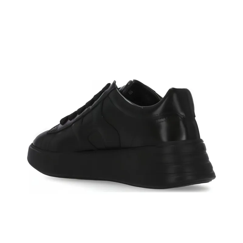 HOGAN Logo-embossed 45mm Lace-up Leather Sneakers-2
