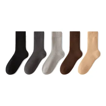 Lan Miao Mid Calf Socks Men's 5 Pack