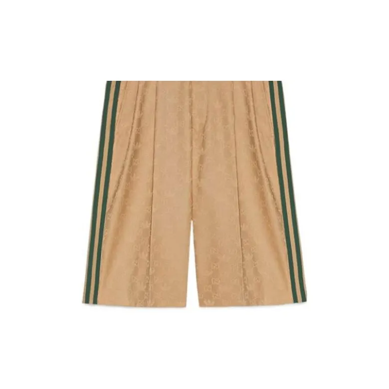 GUCCI x Adidas GUCCI X ADIDAS Collaboration FW22 Casual Shorts Men's Khaki-5