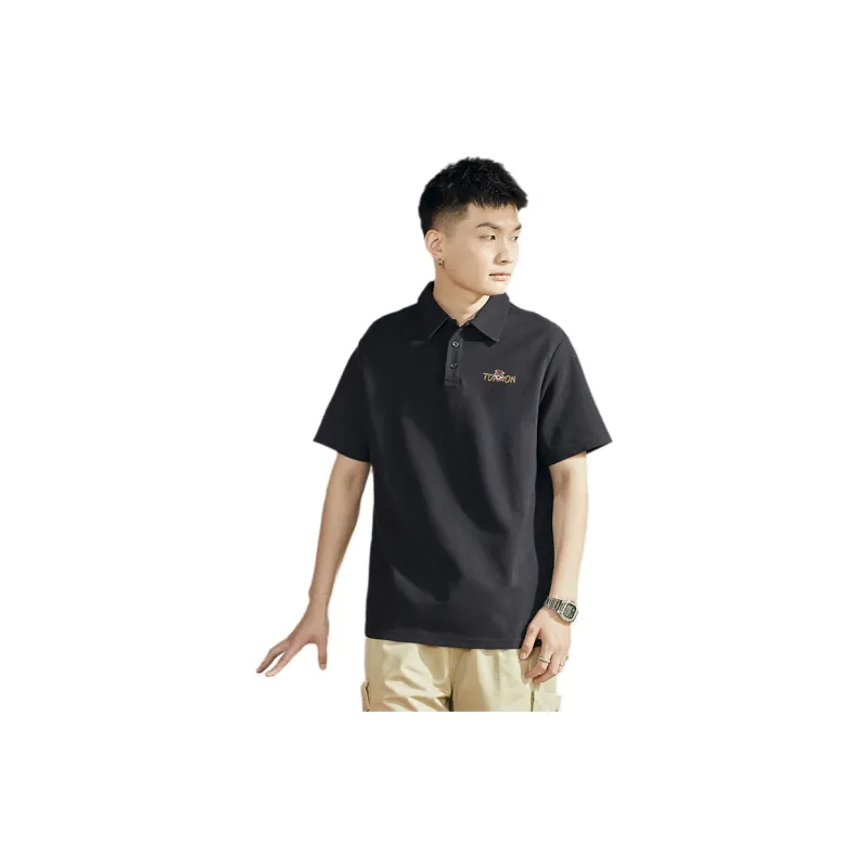 Tonlion Polo Shirt Men's Light Heather Gray-5