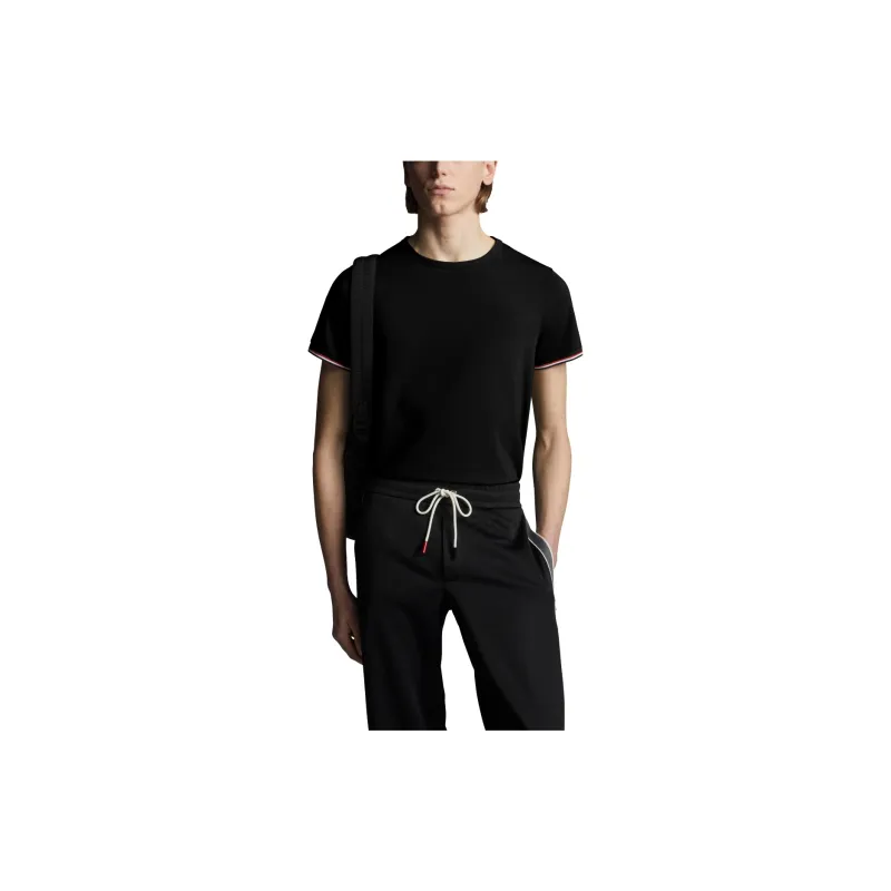 Moncler SS24 T Shirts Men Black-2
