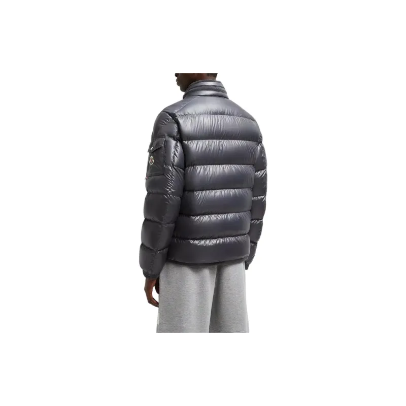Moncler Gourette Zip Up Short Down Jacket-2