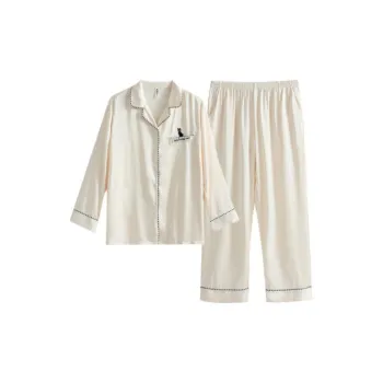 Peninsula City Pajama Set Women's Cream Apricot