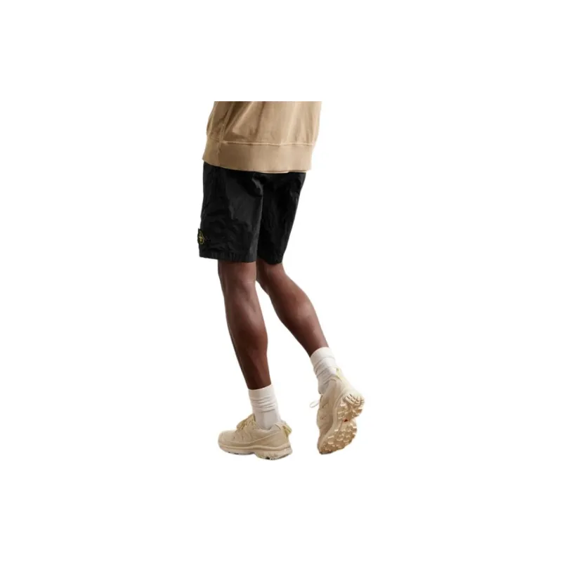 STONE ISLAND Casual Shorts Men's Carbon Black-4