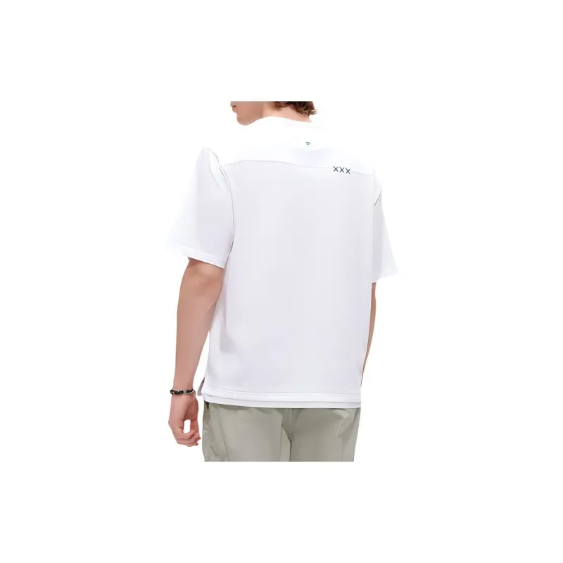 FILA Fusion T Shirt Men's Standard White-3
