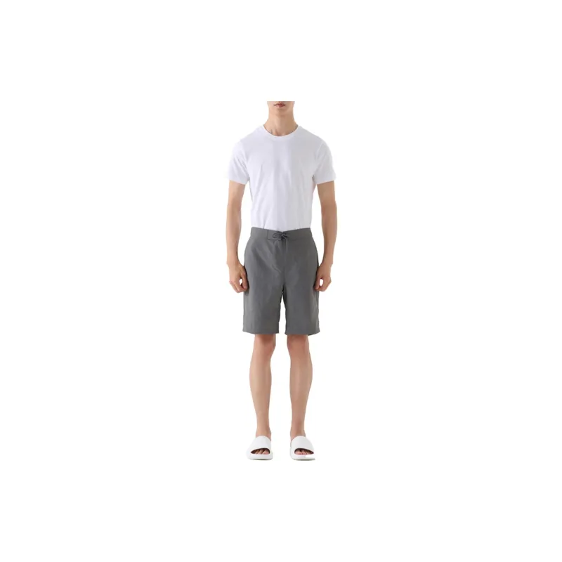 MUJI Casual Shorts Men Gray-1