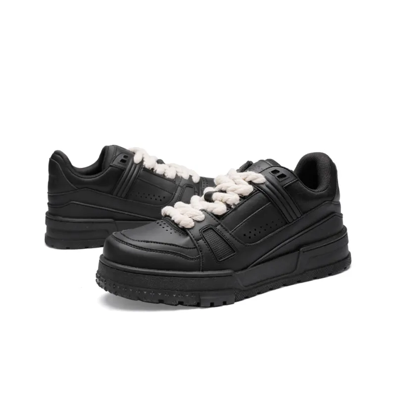 Flange Bullo Low Top Skateboard Shoes Unisex Black-5