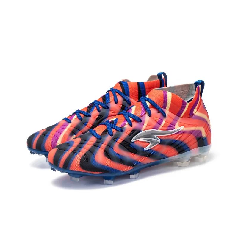 SUNAIS MG Rubber Short Studs TF Rubber Broken Studs Artificial Ground, Natural Ground Breathable Soccer Shoes Unisex-54