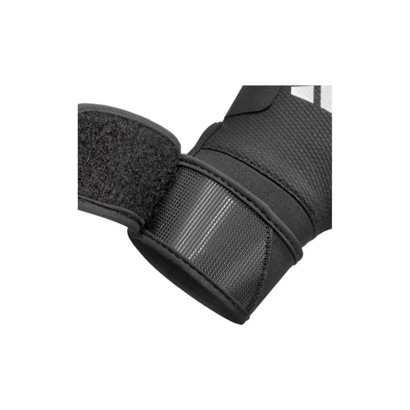 Adidas Weightlifting Belts / Gym Gloves Protective Palm Guards M Black AEROREADY Fabric Adults-3