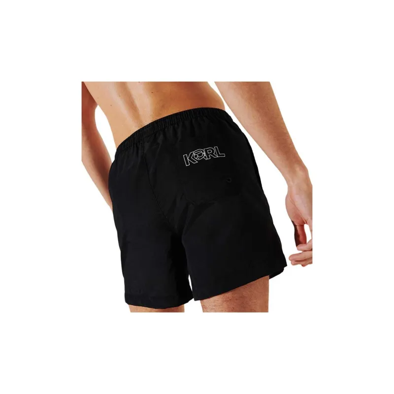 KARL LAGERFELD / Karl Lagerfeld Jeans Ikon Swim Shorts-3