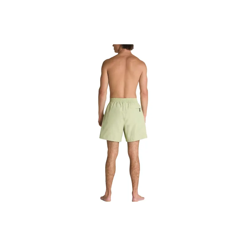 Vans Primary Solid 17'' Elastic Boardshorts Casual Shorts Men's Green-2