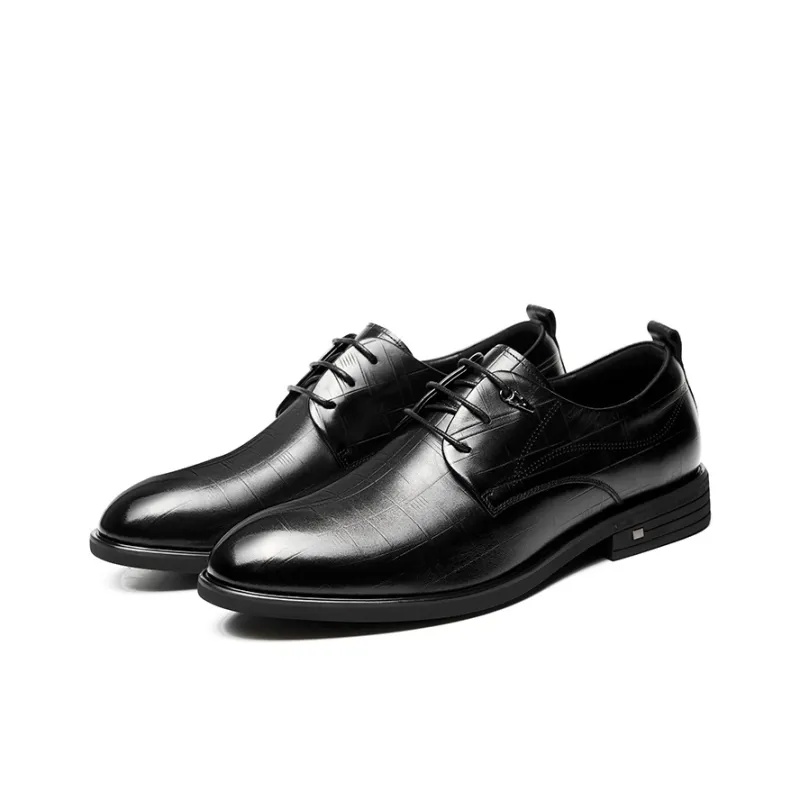 AOKANG Dress Shoes Men Low Top None-1
