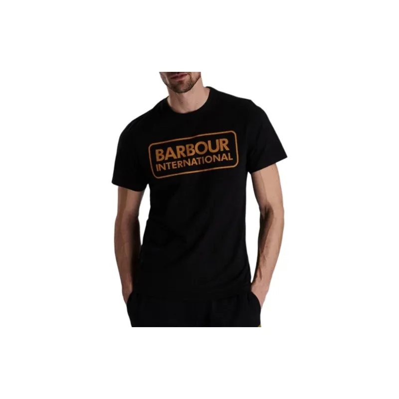 BARBOUR T Shirts Men Black-2
