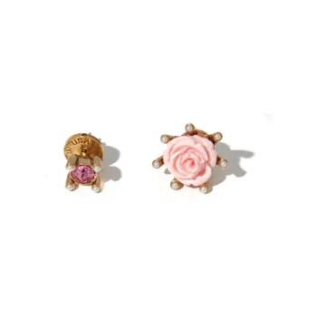 OSCAR DE LA RENTA - Stud Earrings Women's Gold