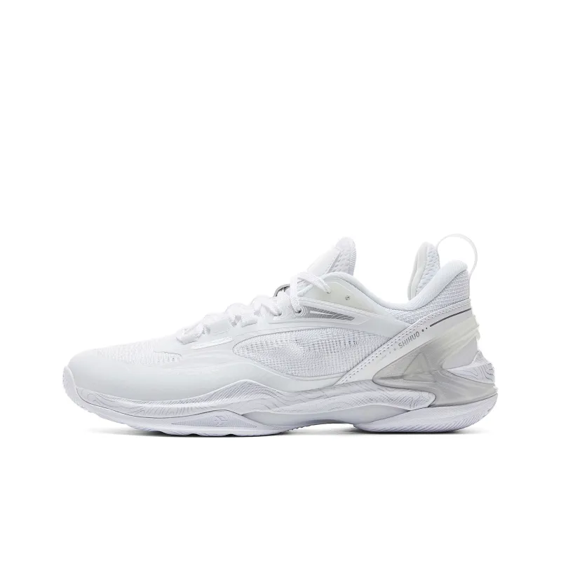 PEAK Agile 2.0 Basketball Shoes Men Low Top Baymax/Silver-0
