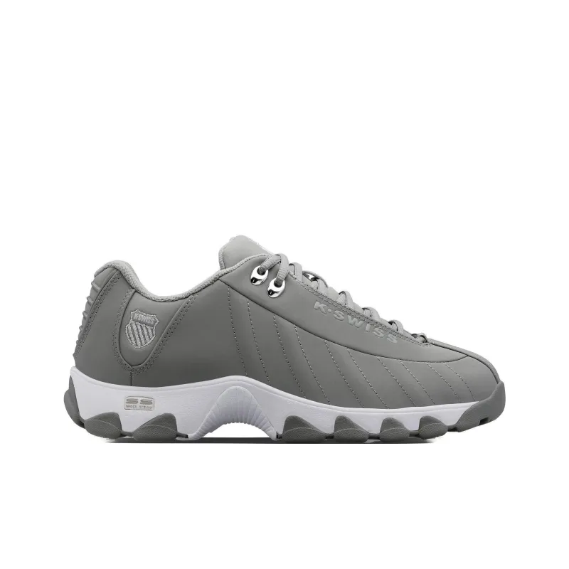 KSWISS Abrasion Resistant Low Top Casual Shoes Men's Neutral Gray-1
