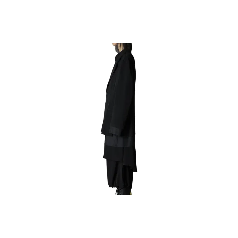 Yohji Yamamoto FW24 Ground Y Business Suit Unisex Black-4