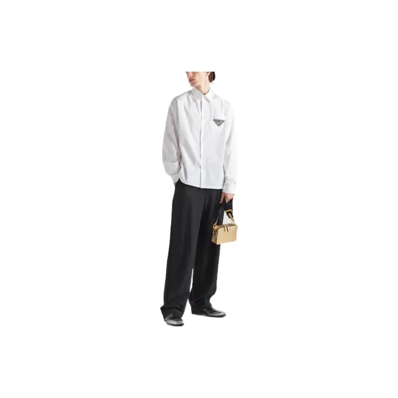 PRADA Shirts Men White-1