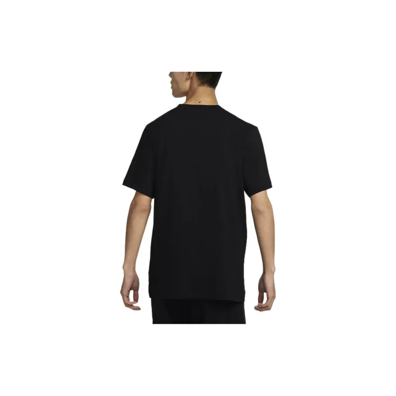 Nike T Shirts Men Black-4