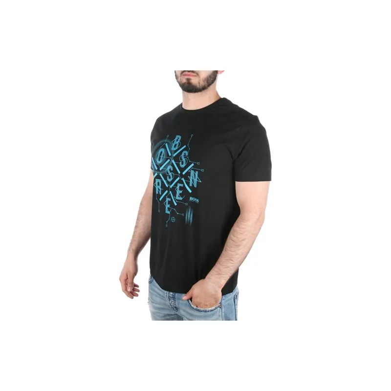 HUGO BOSS T Shirts Men Black-3