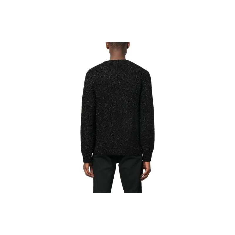 SAINT LAURENT Cashmere Sweaters Men Black-3