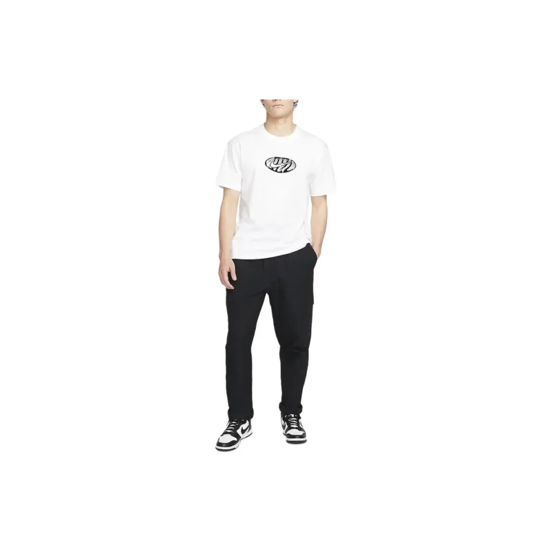 Nike T Shirts Men White-2