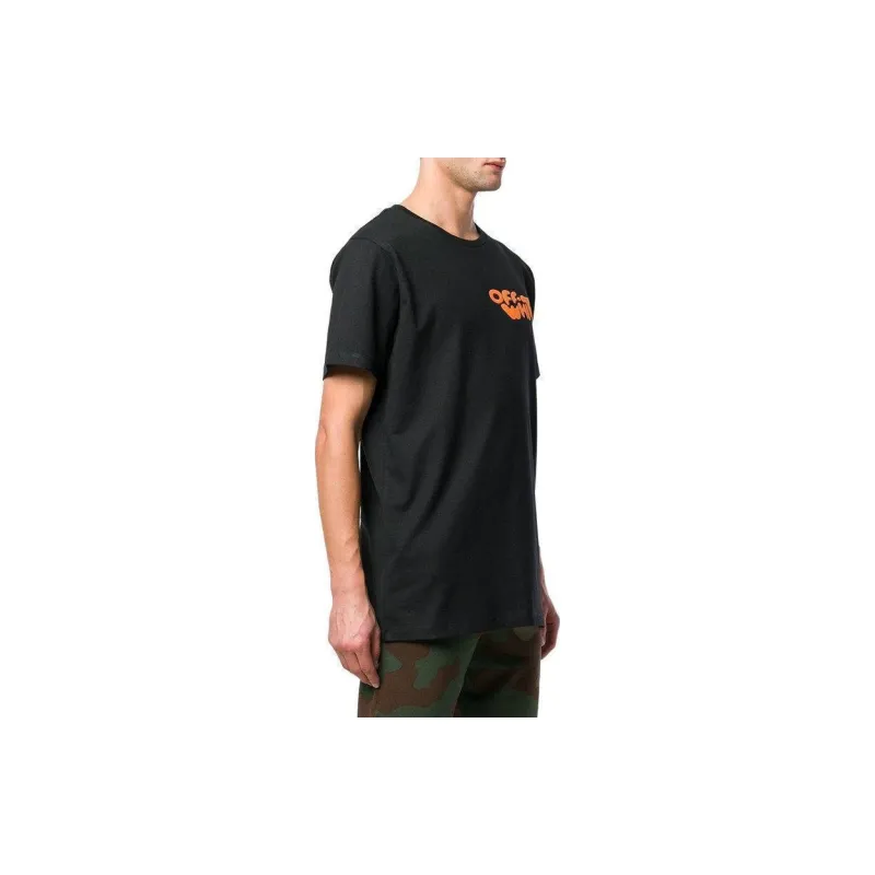 OFF WHITE Logo Print T Shirt-1