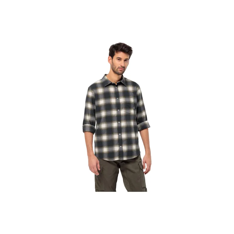 Jack Wolfskin Wanderweg Shirt M Shirt Men's Green-7