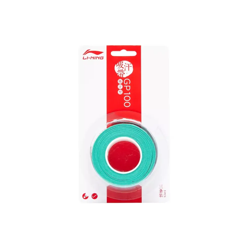 LiNing Badminton Grip Tape PU Polyurethane Badminton Racket Thin 3 Pack-4