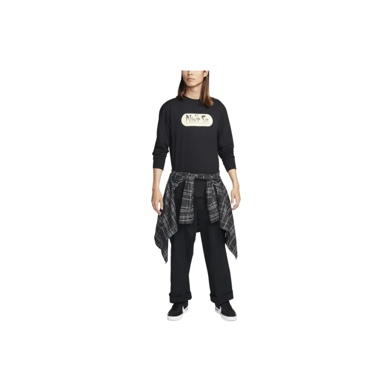Nike T Shirts Men Black-2