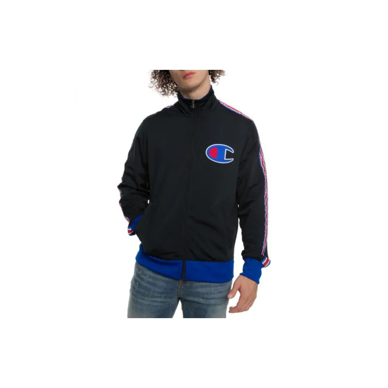 Champion Jacket US Version Unisex Black-1