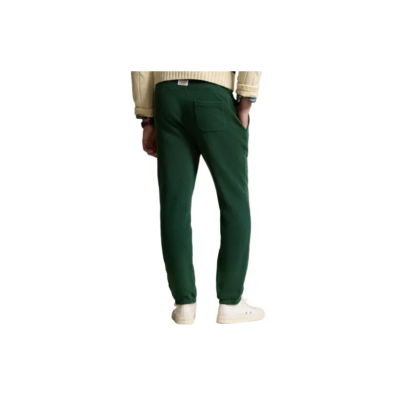 Polo Ralph Lauren SS24 Knitted Sports Pants Men's Moss Agate-3
