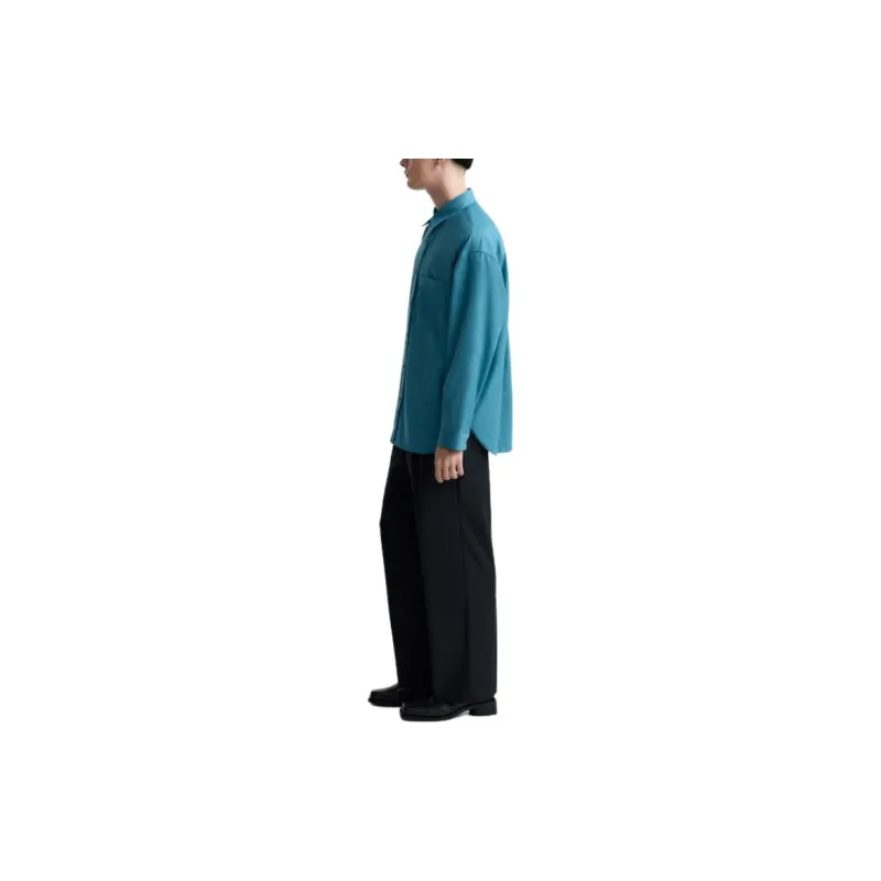 ZARA Shirts Men Turquoise-4