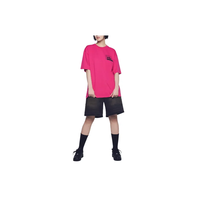 Acme De La Vie/ADLV x FEITIANXIAONVJING LIANMINGKUAN T Shirt Unisex Pink-2