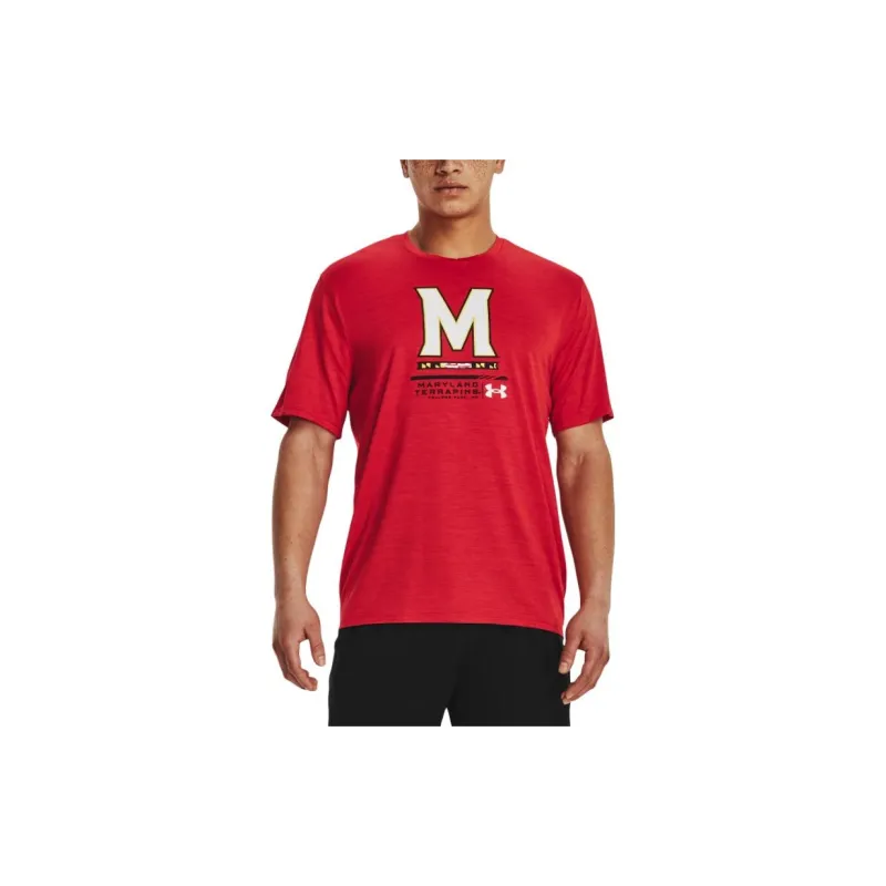Under Armour Tech T Shirts Men Red-2