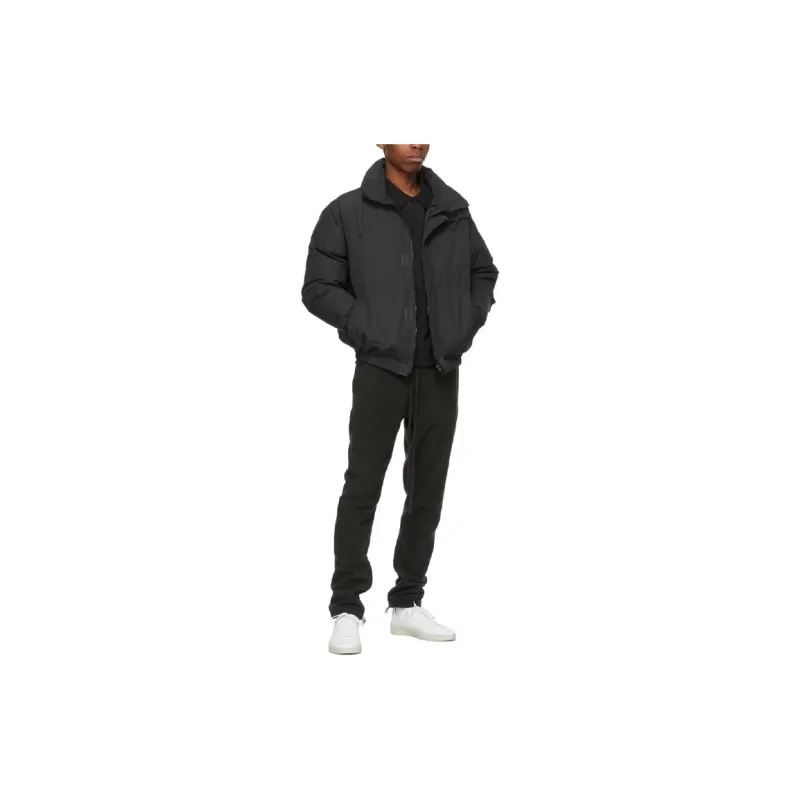 Fear Of God Essentials FW20 Puffer Jacket Unisex Black-3