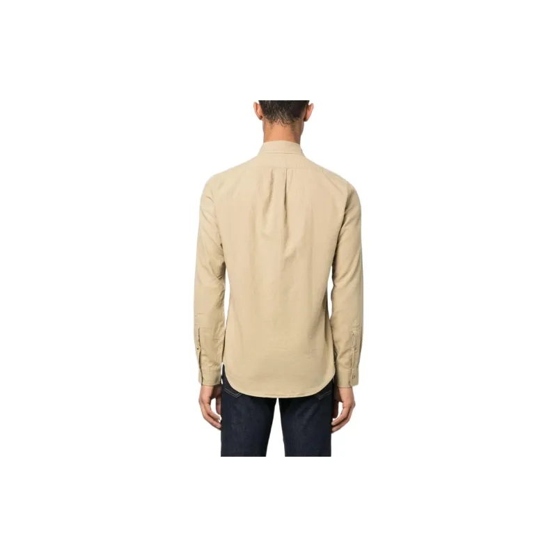 Polo Ralph Lauren Shirts Men Dark Khaki-2