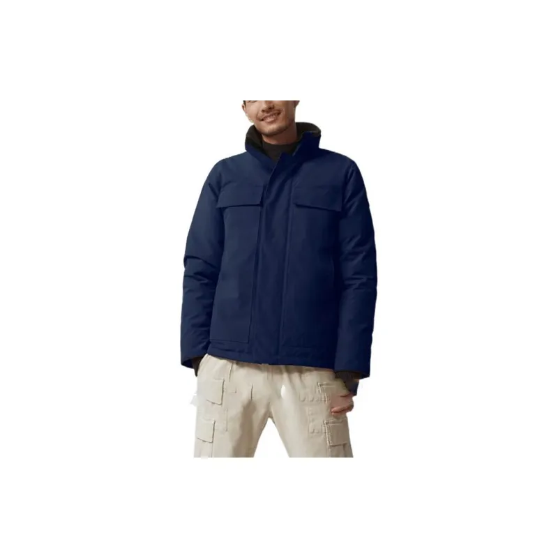 Canada Goose Winter Down Jacket Men's Marine Blue-1